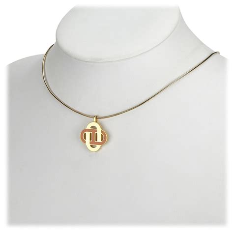 vintage hermes necklace|pre owned hermes jewelry.